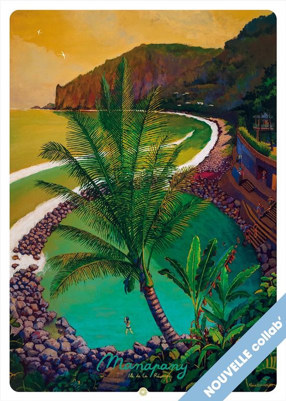 Affiche d'une île 