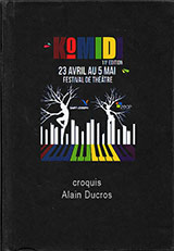 croquis du festival Komidi 2018, Alain Ducros