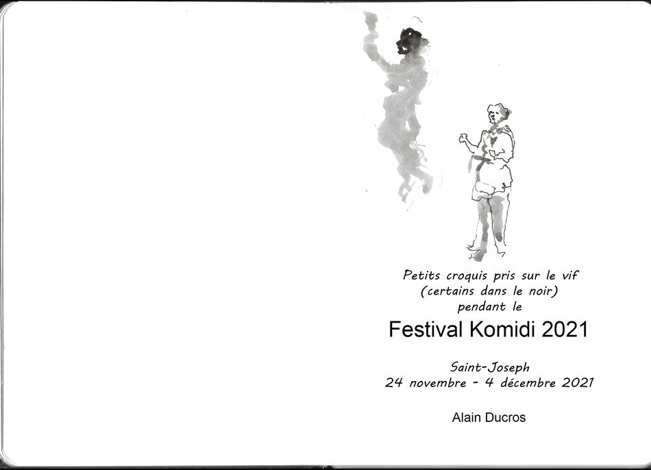Croquis du Festival kKomidi 2019, Alain Ducros