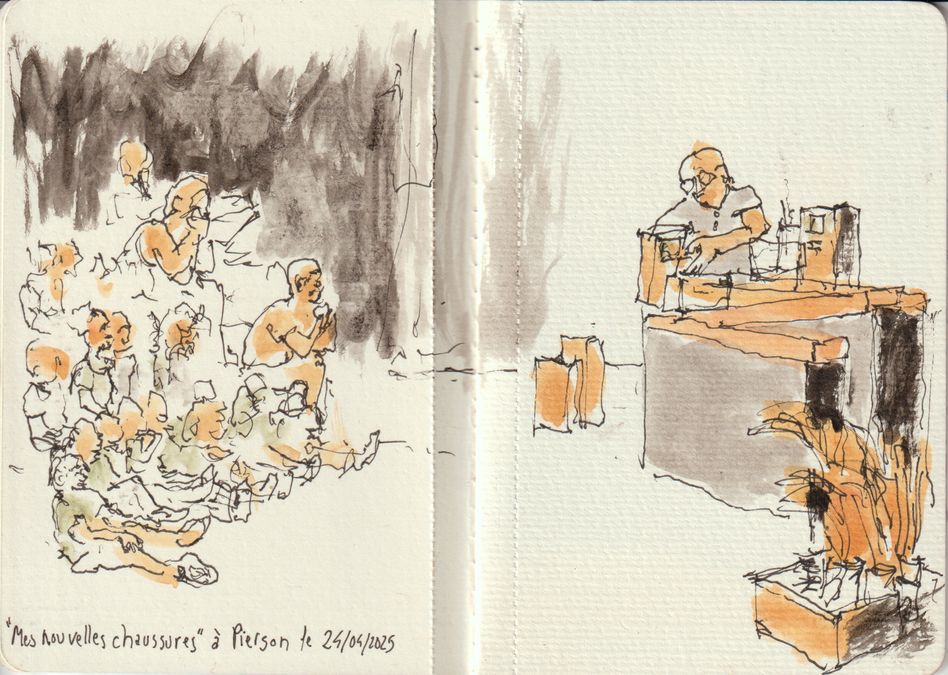 Croquis du Festival Komidi 2025, Alain Ducros