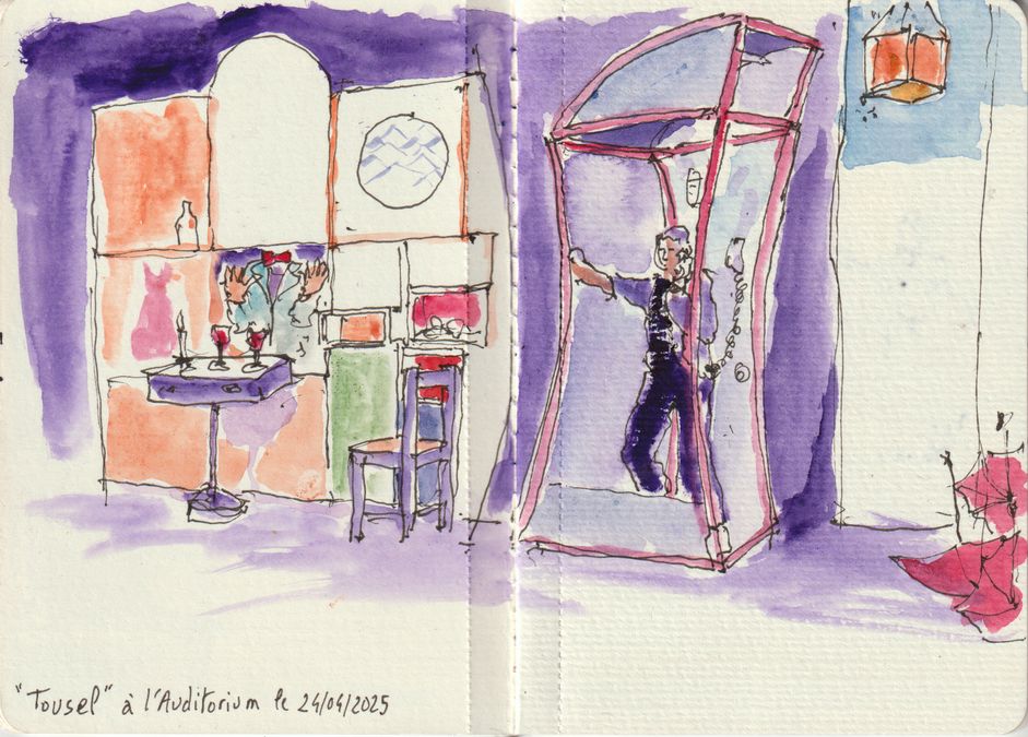 Croquis du Festival Komidi 2025, Alain Ducros