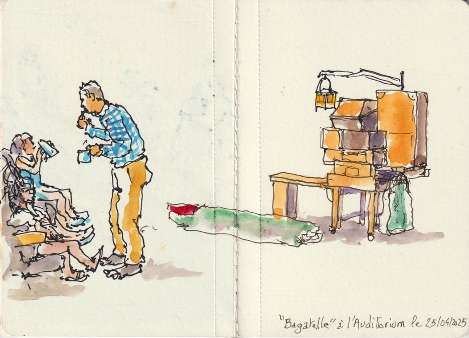Croquis du Festival Komidi 2025, Alain Ducros