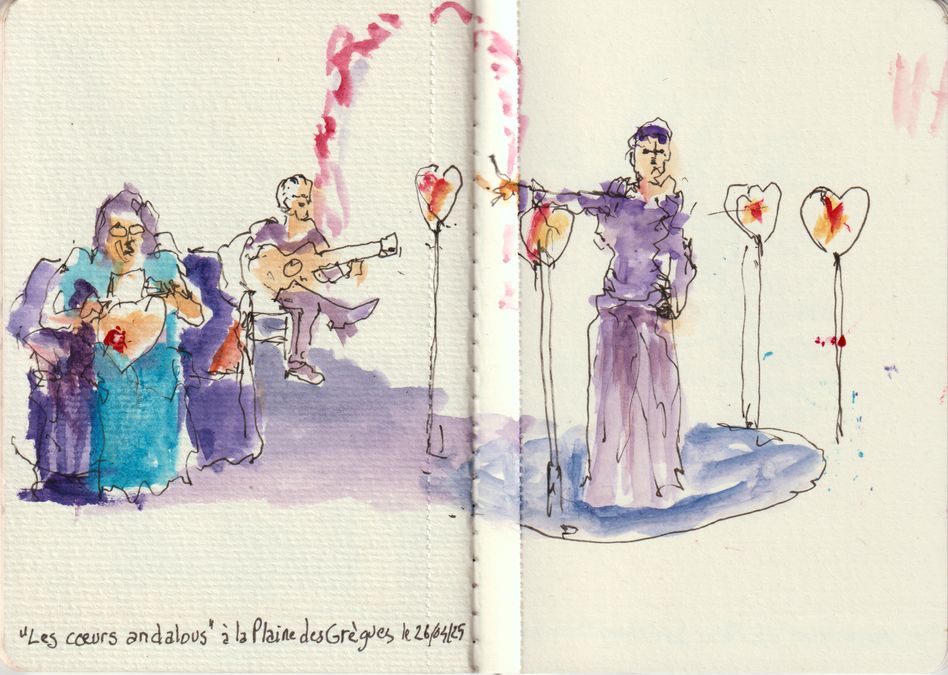 Croquis du Festival Komidi 2025, Alain Ducros