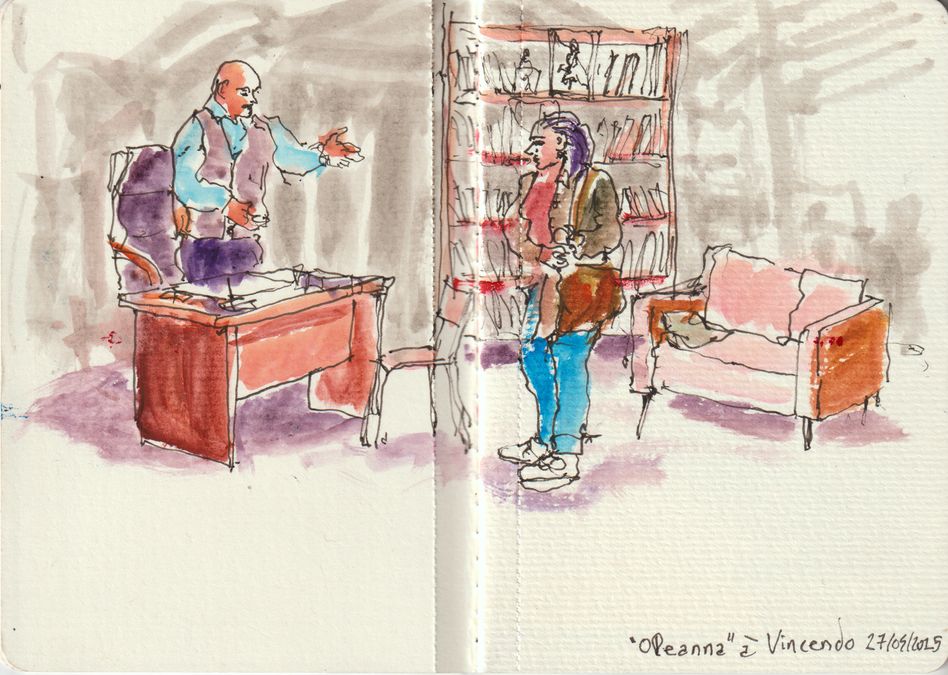 Croquis du Festival Komidi 2025, Alain Ducros