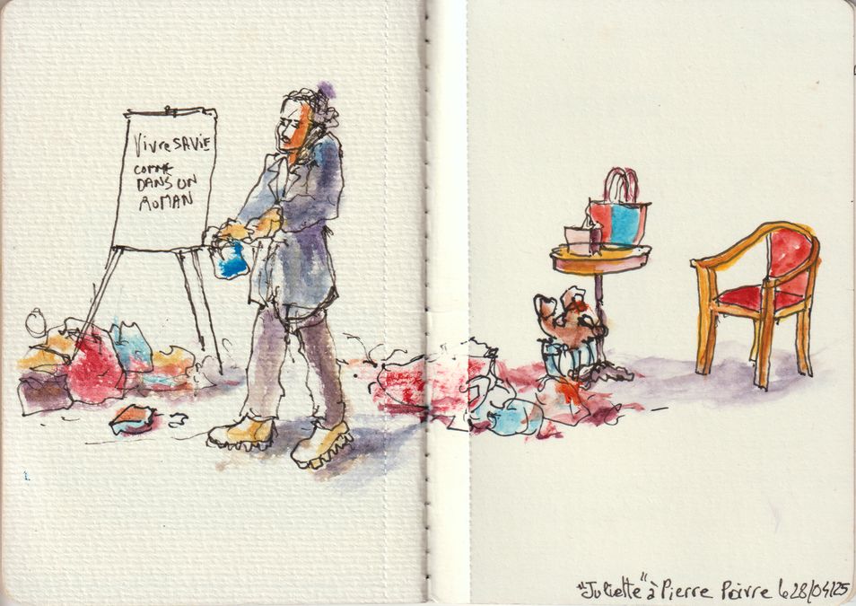 Croquis du Festival Komidi 2025, Alain Ducros