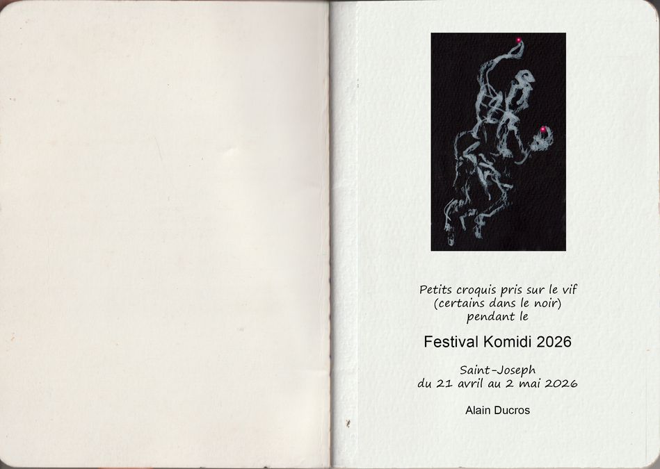 Croquis du Festival Komidi 2026, Alain Ducros
