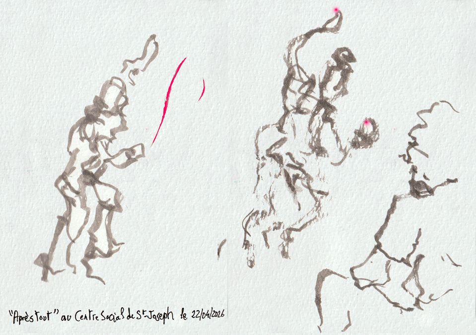 Croquis du Festival Komidi 2026, Alain Ducros