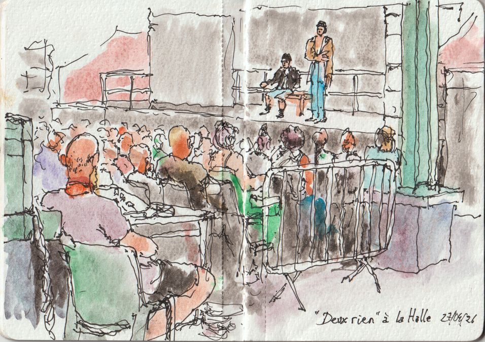 Croquis du Festival Komidi 2026, Alain Ducros