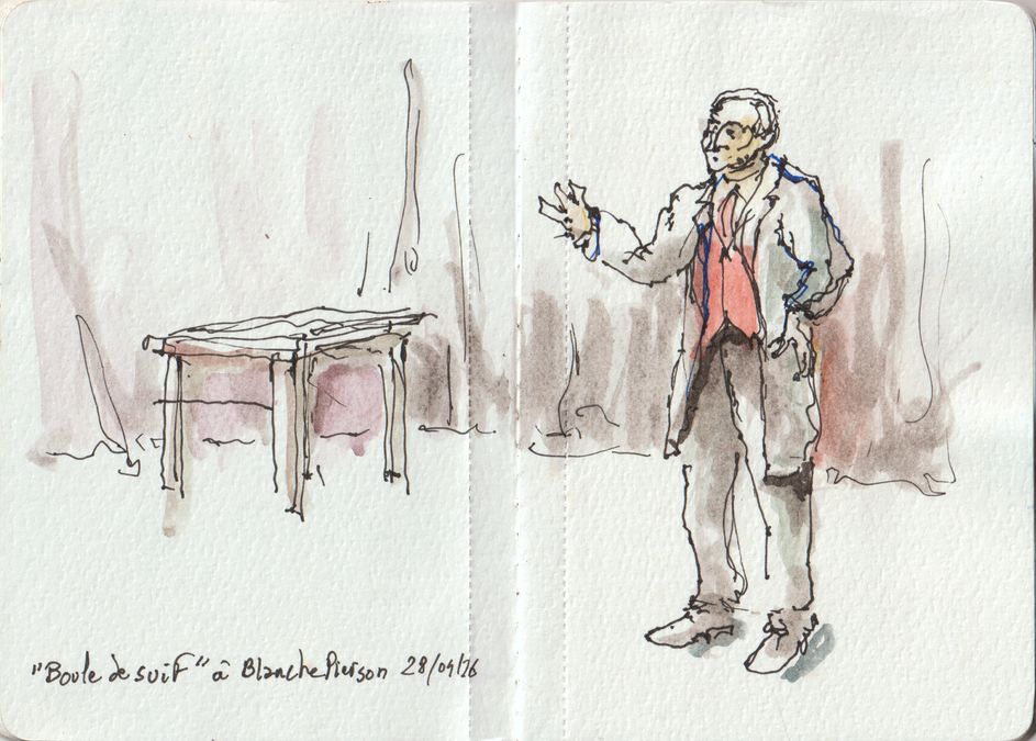Croquis du Festival Komidi 2026, Alain Ducros